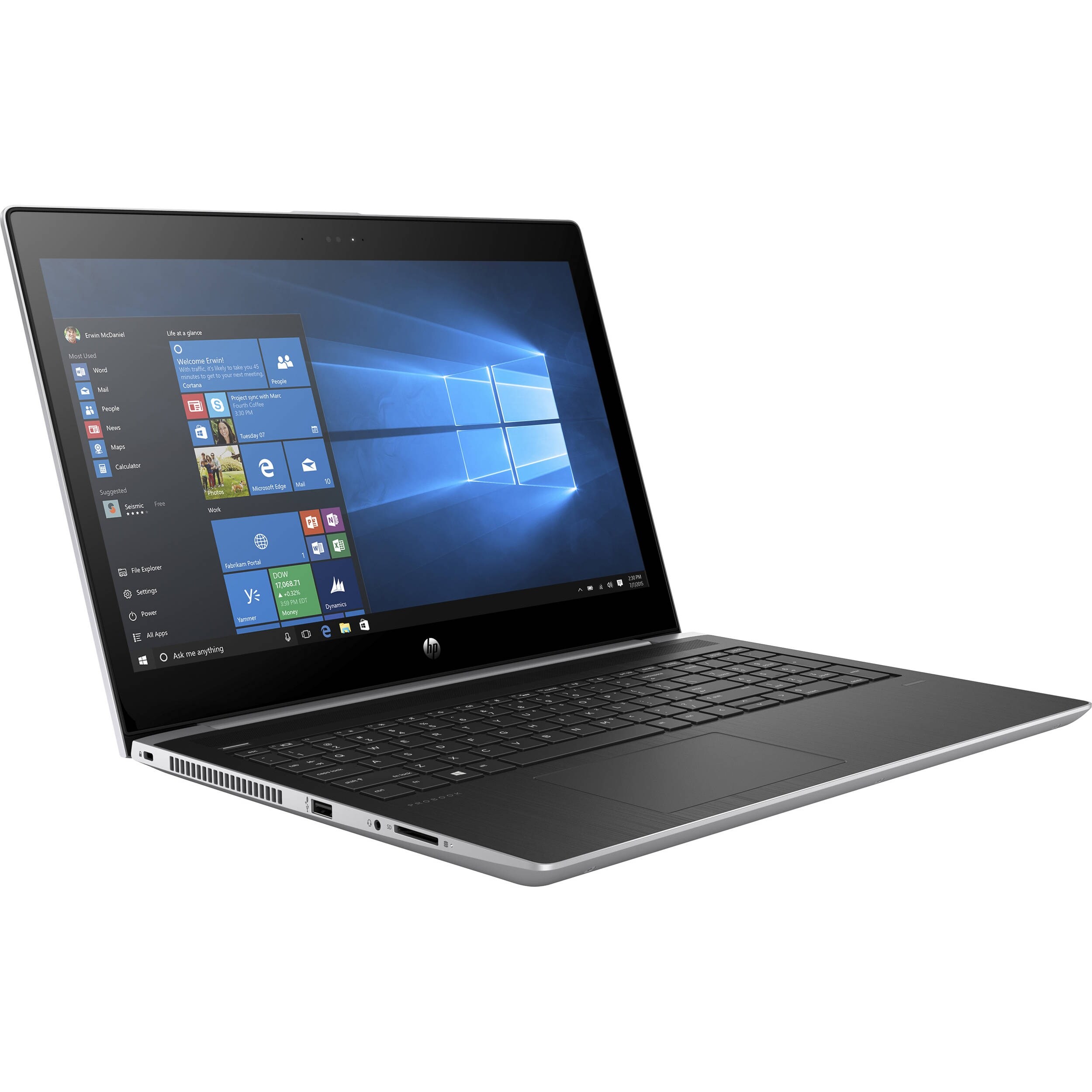 NEW - NEW HP ProBook 450 G5 2TA27UT 15.6" Laptop Intel i5-8250u 1.6GHz 4GB 500GB W10