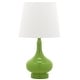 preview thumbnail 5 of 3, SAFAVIEH Kids Lighting 17.5-inch Amy Green Mini Table Lamp - 9" x 9" x 17.5"
