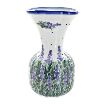 Blue Rose Polish Pottery 30-1 WR Unikat Vase