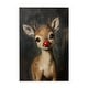 preview thumbnail 1 of 6, Stupell Red Nose Baby Reindeer Wall Plaque Art Design By Lettered and Lined 10 x 15