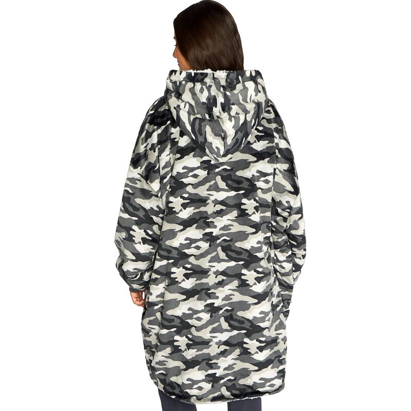 Bare Homey B-Cozy Oversized Sherpa Wearable Blanket