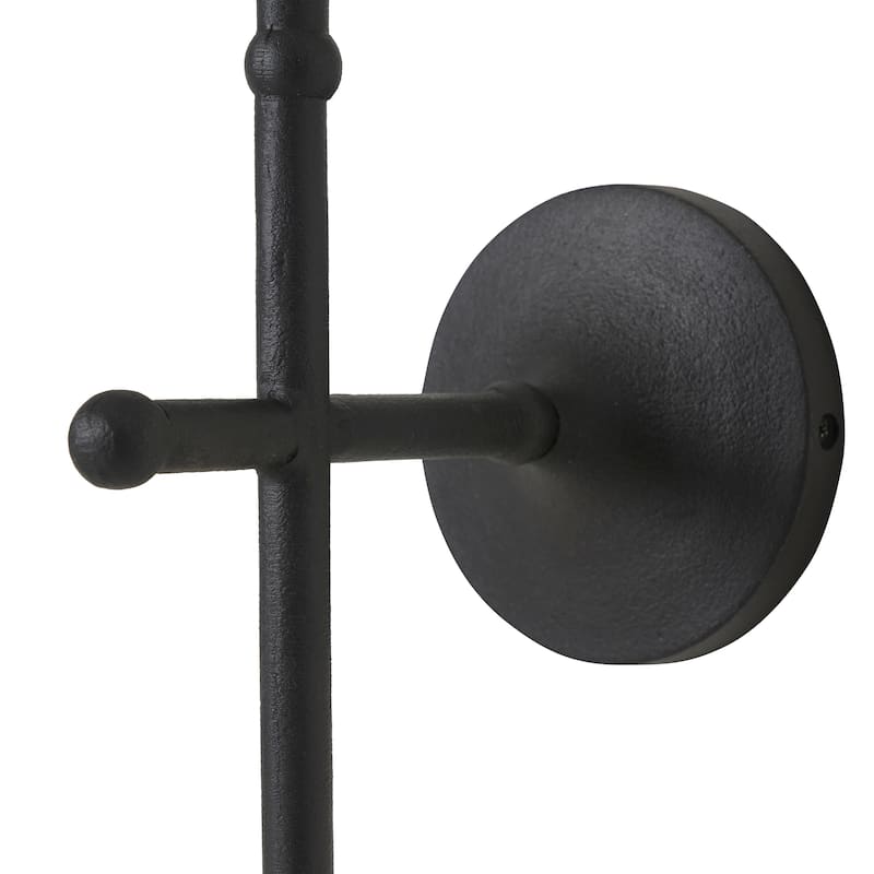 Kurosu 20.5" Height Wall Sconce, Black - 6.5 x 20.5 x 9