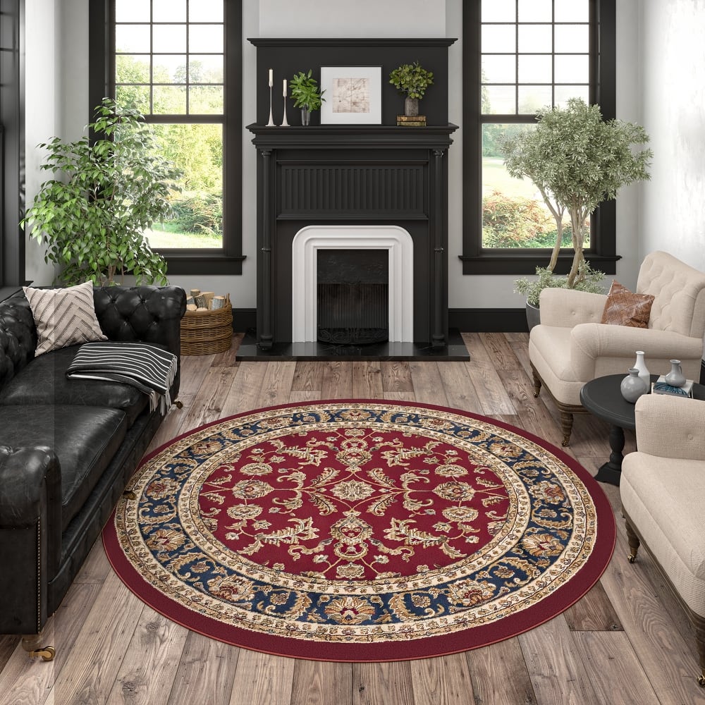 Soho Traditional Floral Indoor Area Rug