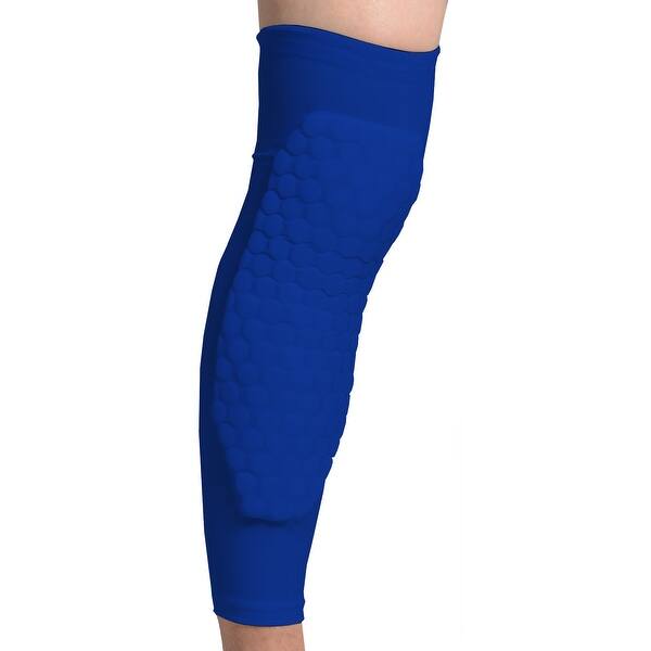 Shop 1pcs Basketball Sport Knee Pad Long Leg Sleeves Honeycomb
