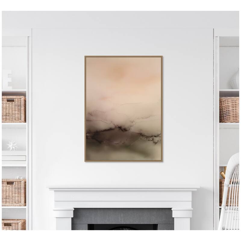 Kate and Laurel Dawn No. 1 by Amy Lighthall Framed Canvas Wall Art Print