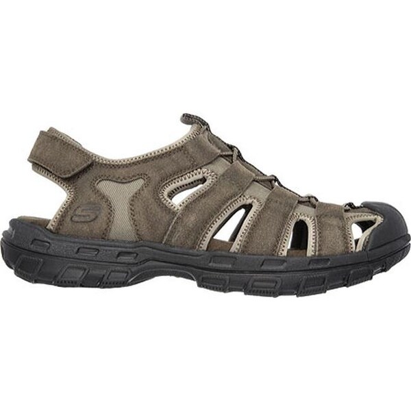 skechers sandals olive