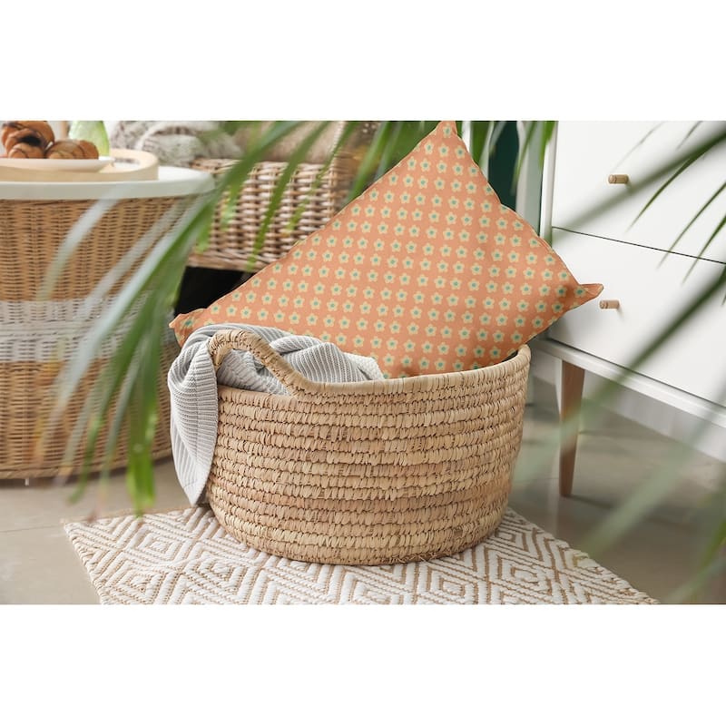 Flower Power Decorative Throw Pillow