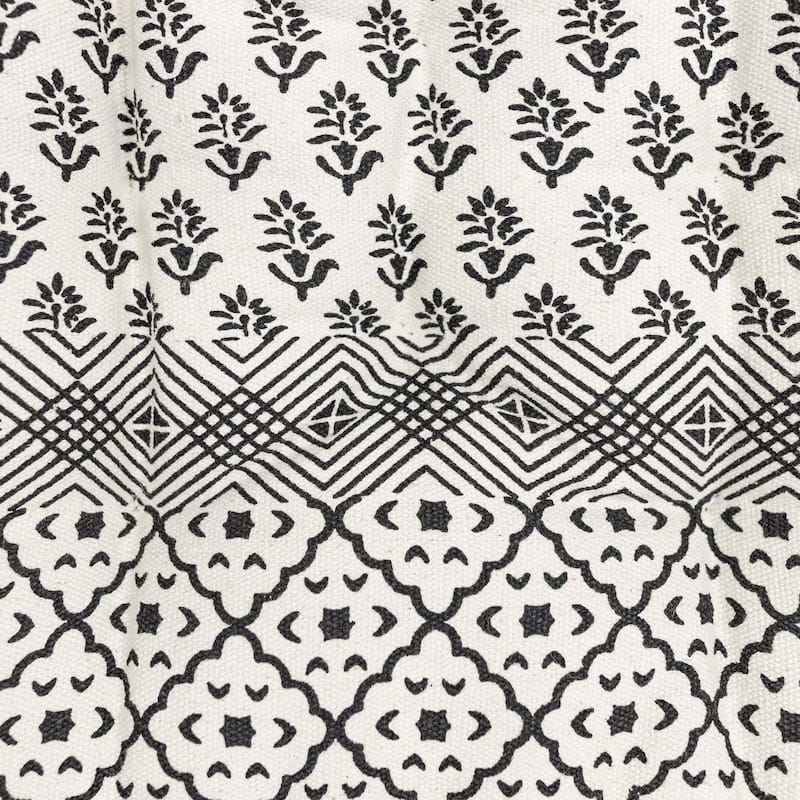 Foreside Home & Garden Oversized Boho Print Filled French Cushion