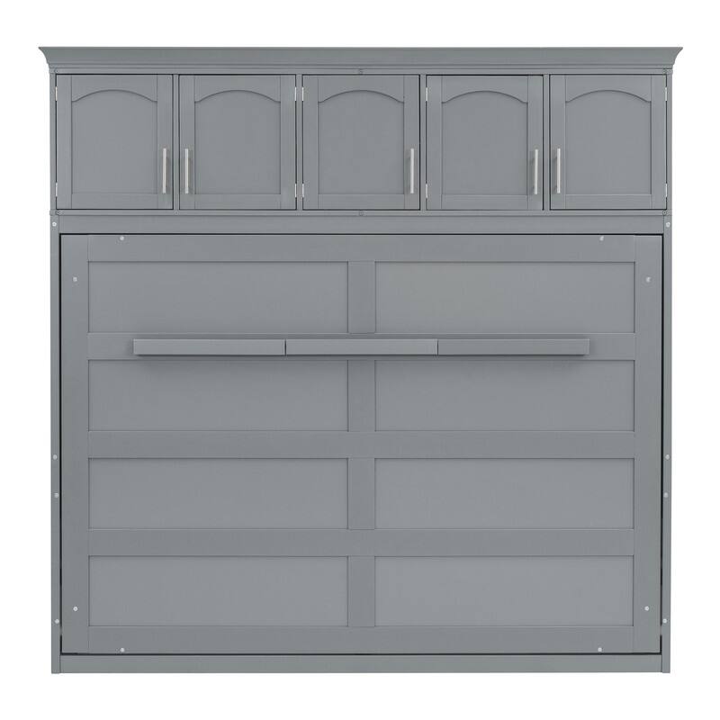 Murphy Bed Wall Bed with Top Cabinets（Full Size and Queen Size ）