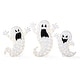 preview thumbnail 26 of 29, Glitzhome 3ft Lighted Halloween Ghosts Family Outdoor Décor with Warm white LEDs