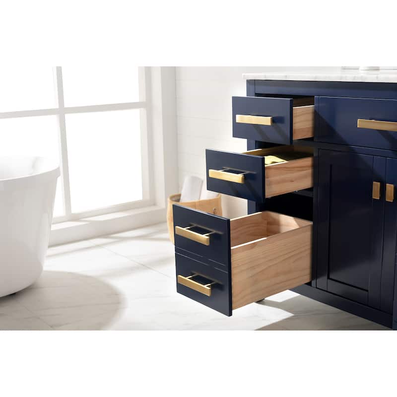 Valentino 48" Single Vanity in Blue