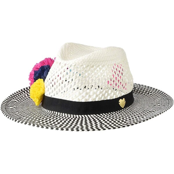 betsey johnson pom pom hat