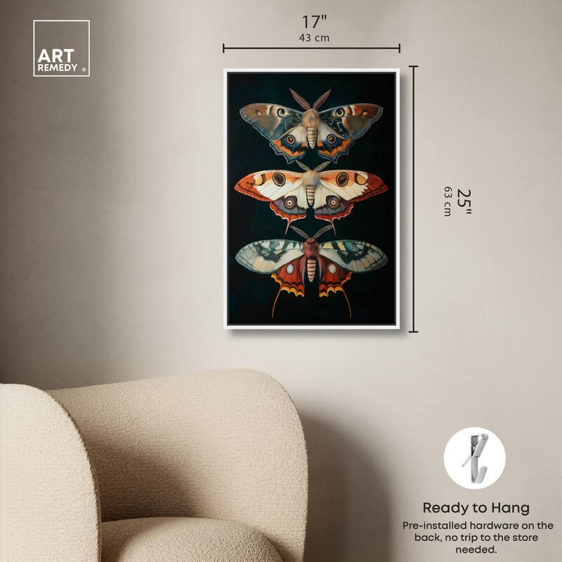 Void's Vivid Visitors Canvas by Art Remedy