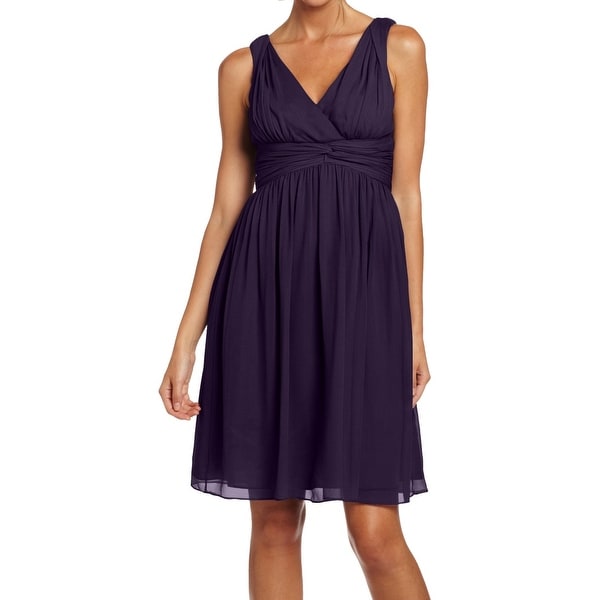 donna morgan chiffon dress