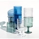 preview thumbnail 6 of 8, Abode Homewares Beaded Acrylic Stacking Wine Glass -14.8 oz - Set of 6