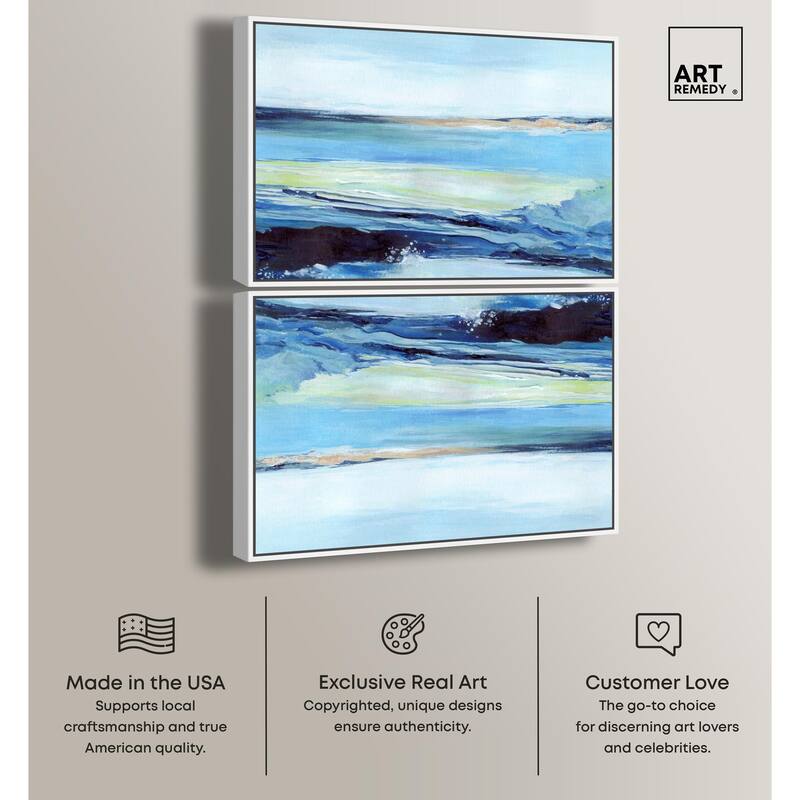 Pulse of the Storm I Canvas by Art Remedy