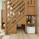preview thumbnail 20 of 34, Max and Lily Twin over Full Staircase Bunk Bed with Trundle