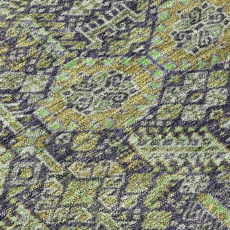 Alrimo Lush Floral Weather Resistant Classic Meets Modern Outdoor Rug