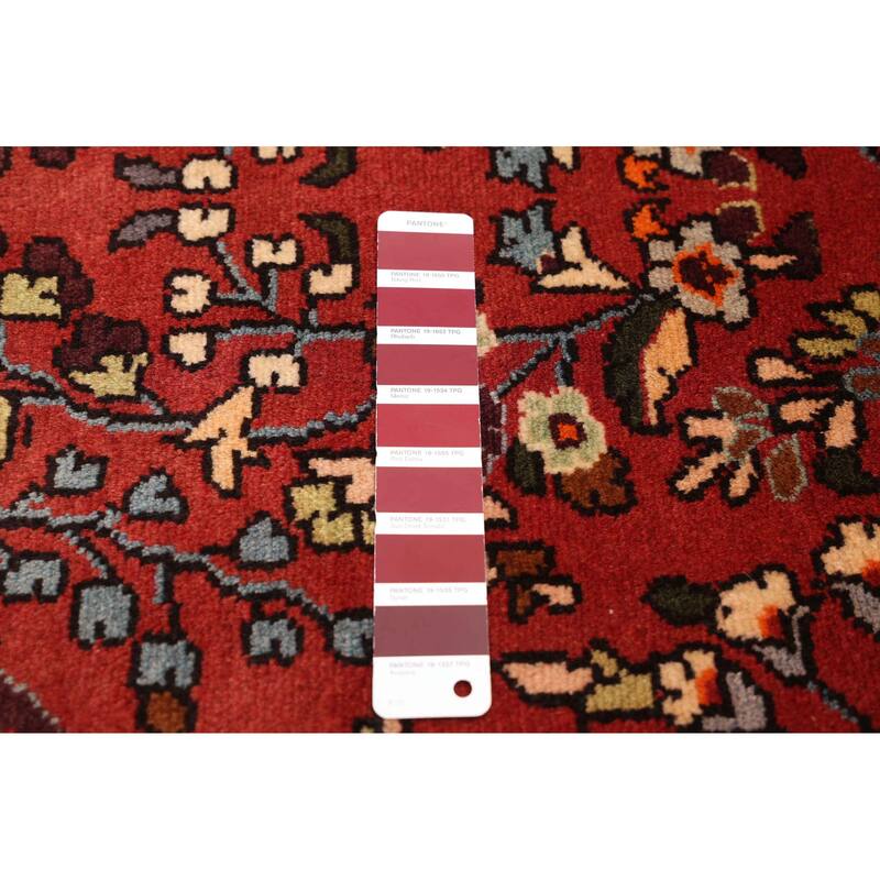 ECARPETGALLERY Hand-knotted Anadol Dark Red Wool Rug - 2'8 x 8'9