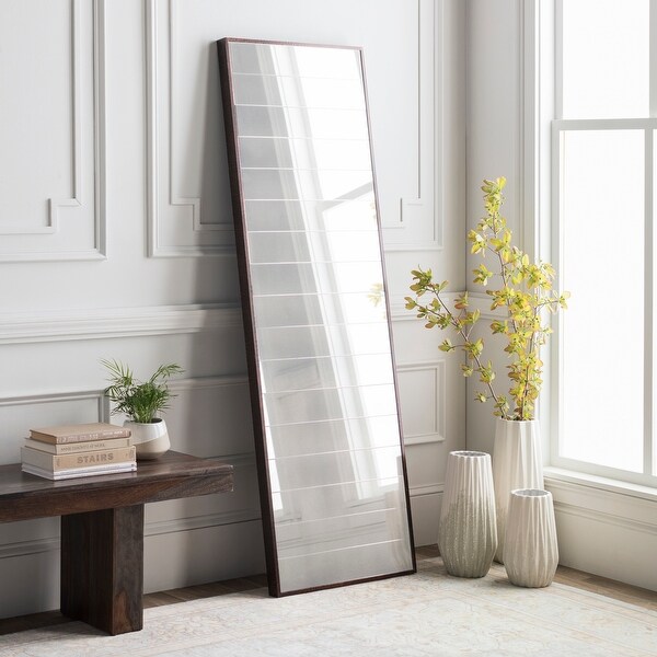 Jhazelle Antiqued Industrial 70-inch Mirror - 22" x 70". Opens flyout.