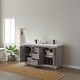 preview thumbnail 11 of 27, Leiza 60" Bath Vanity with Countertop