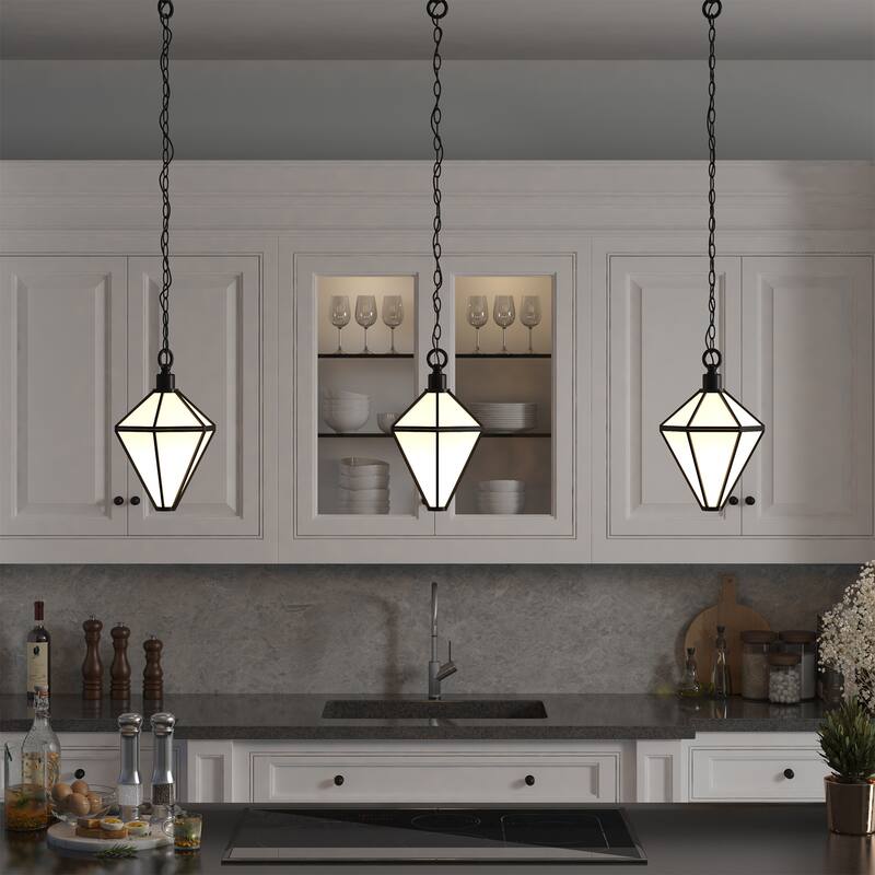 Adara 10" Wide Pendant with Glass Shade