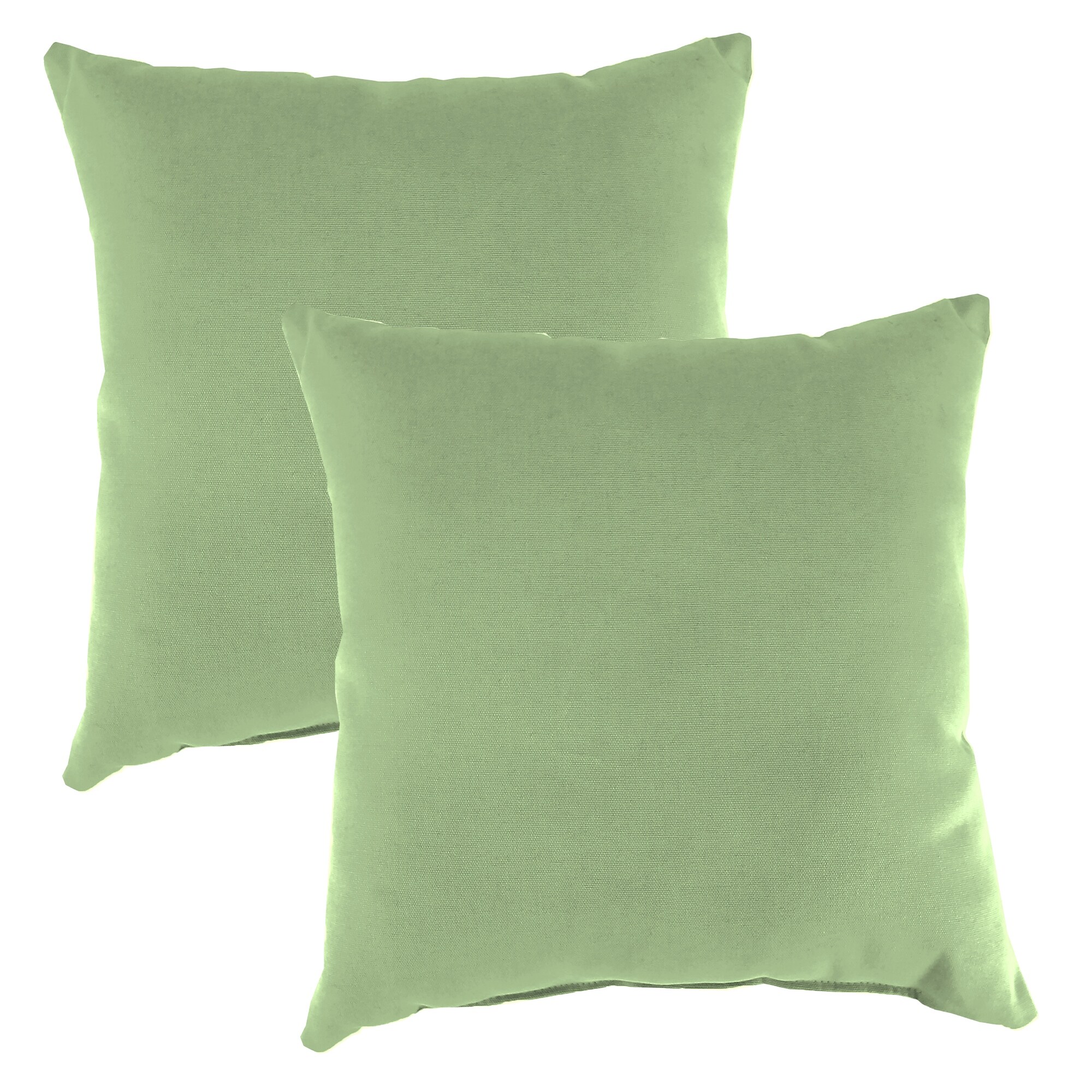 20" x 20" Square Knife Edge Outdoor Throw Pillow (2-Pack) - 20'' L x 20'' W x 6'' H