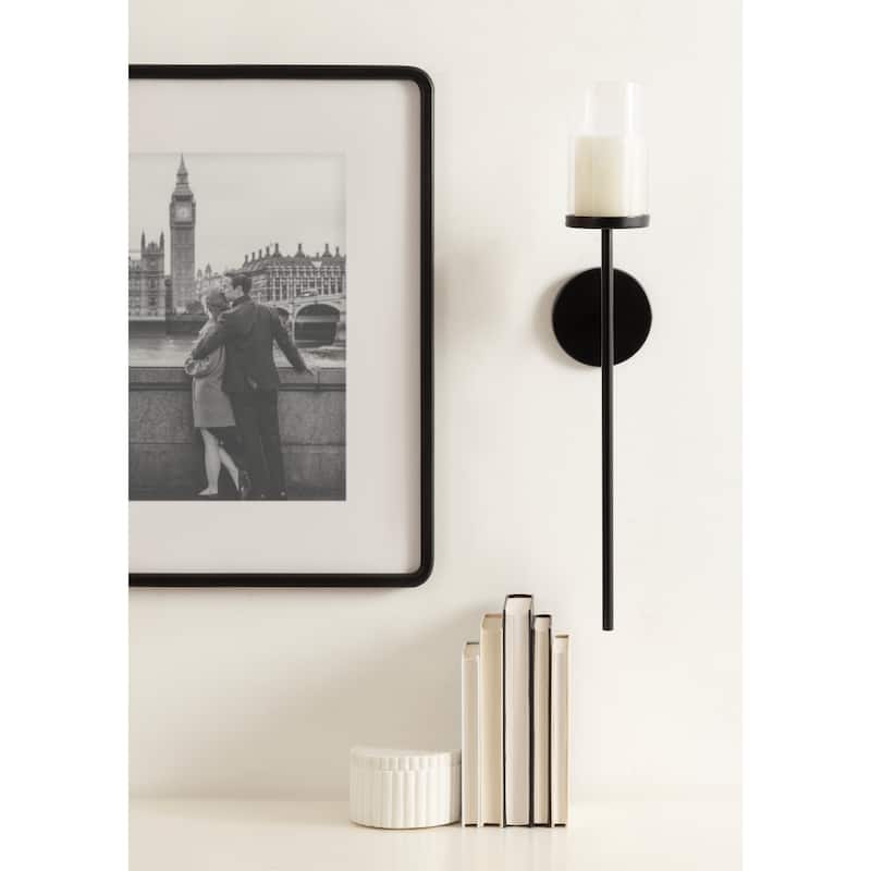 Kate and Laurel Blaise Metal Wall Sconce