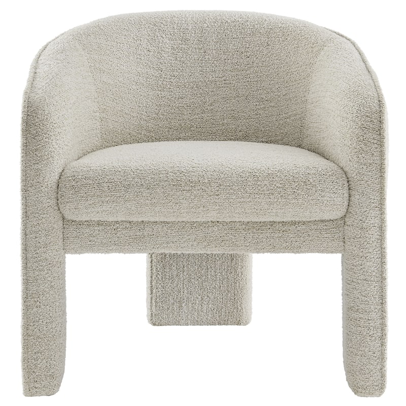 Greer Boucle Fabric Upholstered Accent Armchair
