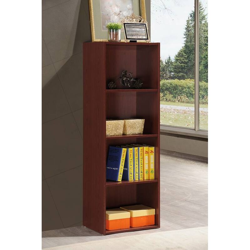 Hodedah 4-Shelf Bookcase