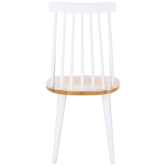 SAFAVIEH Burris Spindle Back Side Chair (Set of 2) - 17.3" W x 20.7" L x 36" H
