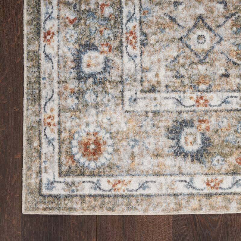 Nourison Astra Machine Washable Indoor only Persian Area Rug