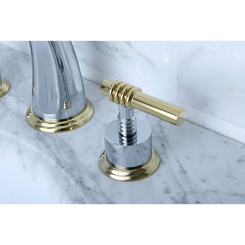 Milano 8 in. Widespread Bathroom Faucet