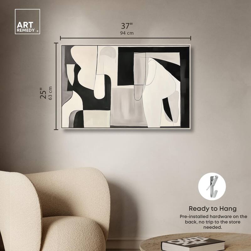 Shadow Play I Canvas by Art Remedy