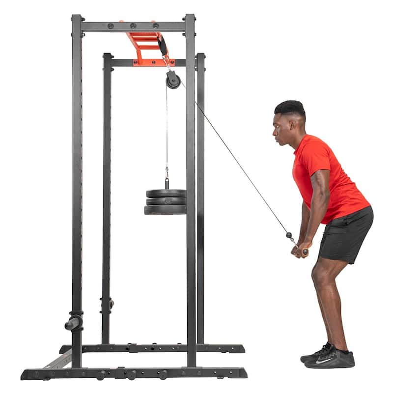 Sunny Health & Fitness Lat Pull Down Attachment - Lat Pull Down - Lat Pull Down