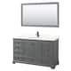 Option Dark Gray / Giotto Quartz Top / Matte Black