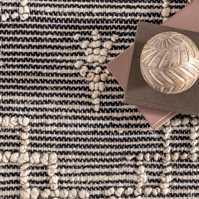 Nuloom Julianne Handmade High-Low Jute Moroccan Area Rug