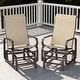 preview thumbnail 34 of 32, Outsunny Outdoor Glider Chair Set of 2, Gliders for Outside Patio with Smooth Rocking Mechanism