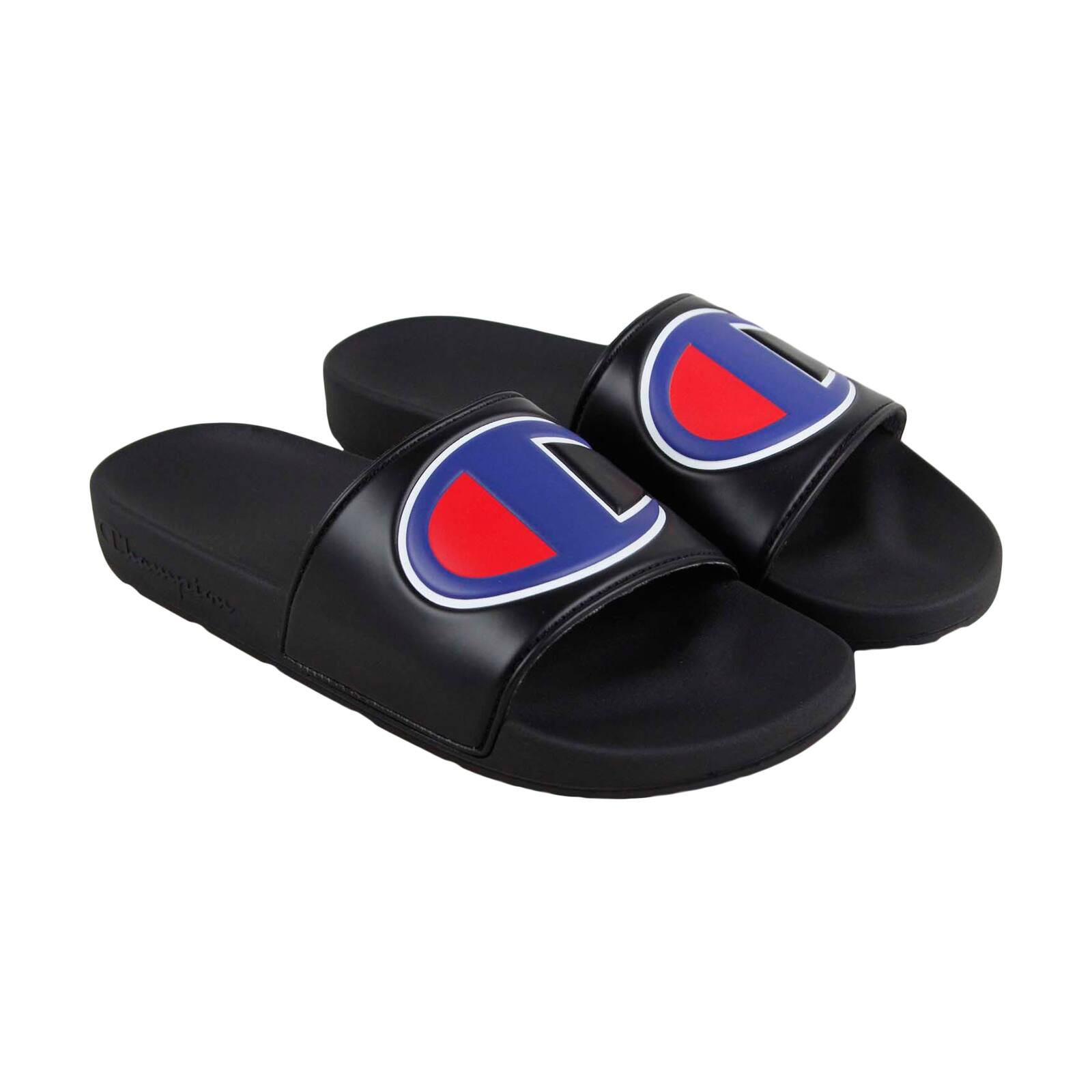 champion black sandals