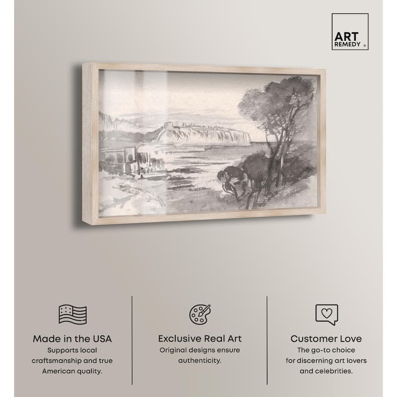 View across a Monaco Shadowbox by Art Remedy