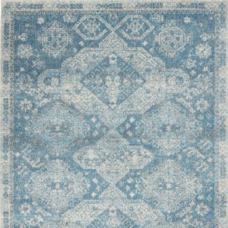 Jiyag Power Loomed Distressed Stain Resistant Area Rug By HomeRoots