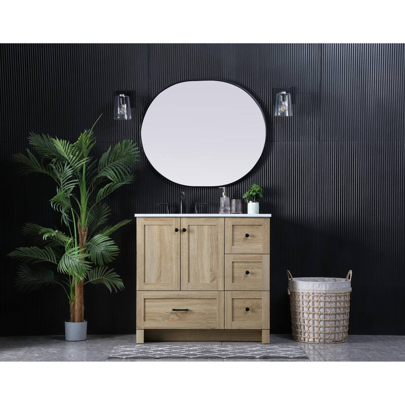 Fresco 32 - 42 Inch Single Bathroom Vanity
