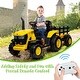 preview thumbnail 17 of 33, Kids Ride on Tractor with Remote Control, 12V Battery Powered Electric Tractor