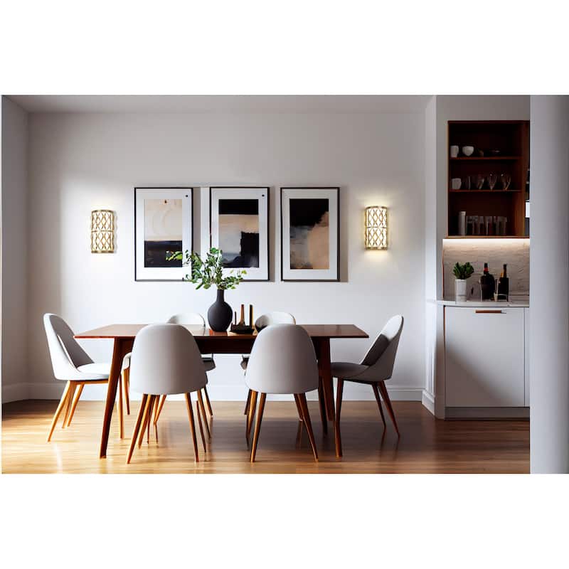 Z-Lite 1948-2S Harden 2 Light 15" Tall Wall Sconce