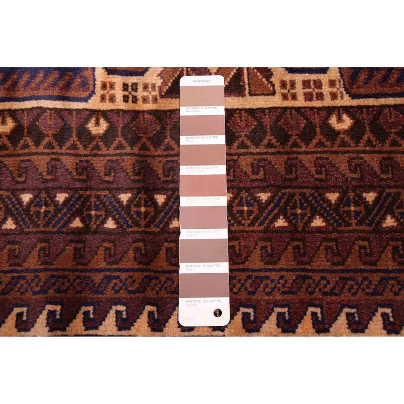 ECARPETGALLERY Hand-knotted Teimani Brown Wool Rug - 3'5 x 6'3