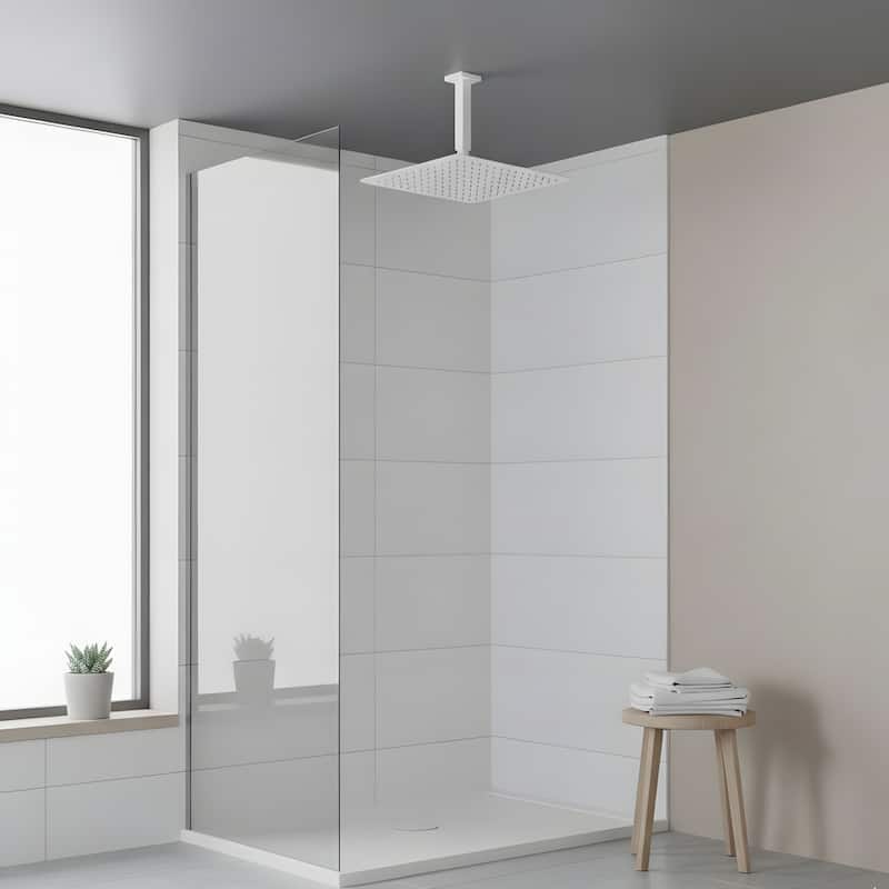 Bathroom Luxury High Pressure Waterfall Rain Shower Head