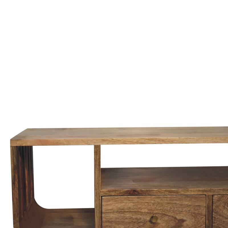 Artisan Furniture Solid Wood Soba Nordic Multi Media Unit