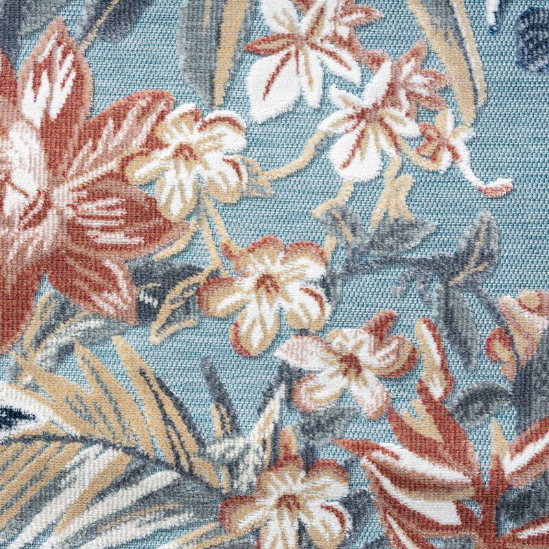 Tropicana Tropical Floral Indoor/Outdoor Area Rug