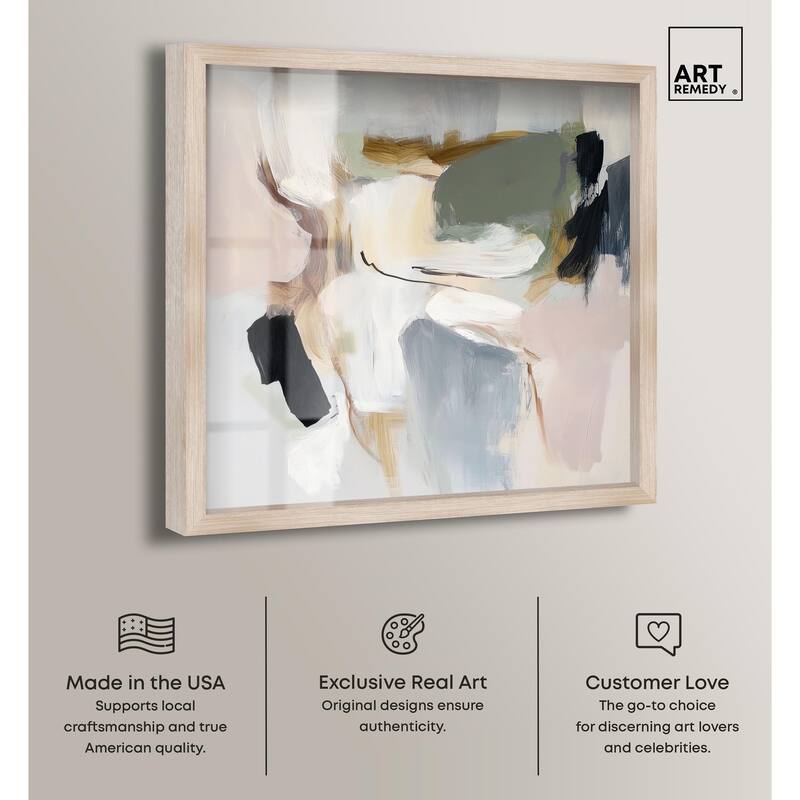 Softened Encounters II Shadowbox by Art Remedy