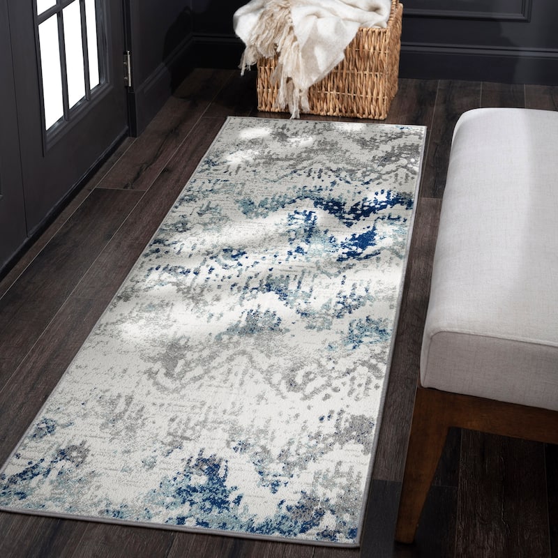 Eternal Farmhouse Chevron Indoor Area Rug